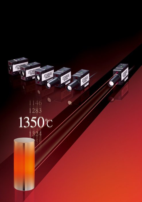 Nouveaux capteurs de température numériques par infrarouge Série FT à haute cadence et haute répétabilité.